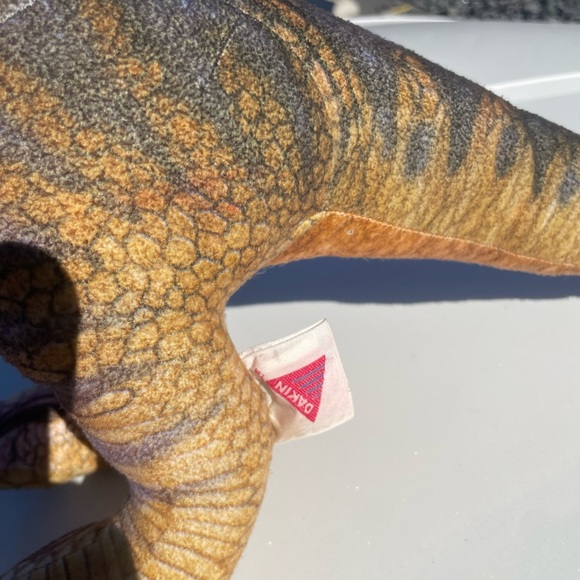 RARE Vintage 1992 Jurassic Park - Dakin Plush Stuffed Dinosaur - Velociraptor - Picture 3 of 4